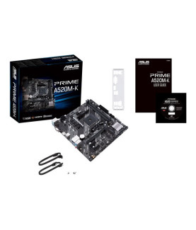 Asus | PRIME A520M-K | Processor family AMD | Processor socket AM4 | DDR4 | Memory slots 2 | Supported hard disk drive interfac