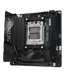 Gigabyte B850I AORUS PRO | Processor family AMD | Processor socket AM5 | DDR5 | Supported hard disk drive interfaces SATA, M.2 