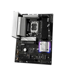 ASRock B860 PRO RS WIFI | Processor family Intel | Processor socket LGA1851 | DDR5 | Supported hard disk drive interfaces SATA,
