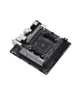 ASRock B550M-ITX/AC | Processor family AMD | Processor socket AM4 | DDR4 | Supported hard disk drive interfaces SATA, M.2 | Num