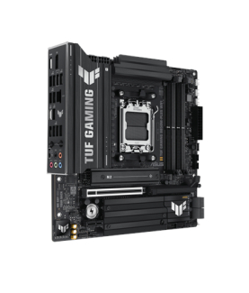 Asus TUF GAMING B850M-PLUS WIFI | Processor family AMD | Processor socket AM5 | DDR5 | Supported hard disk drive interfaces M.2