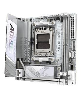 Gigabyte X870I AORUS PRO ICE | Processor family AMD | Processor socket AM5 | DDR5 SDRAM | Supported hard disk drive interfaces 