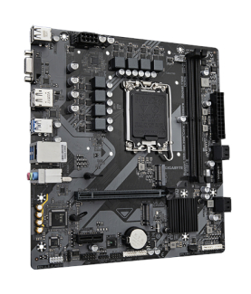 Gigabyte B760M E | Processor family Intel | Processor socket LGA1700 | DDR5 | Supported hard disk drive interfaces M.2, SATA | 