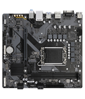 Gigabyte B760M E | Processor family Intel | Processor socket LGA1700 | DDR5 | Supported hard disk drive interfaces M.2, SATA | 