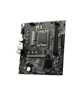 MSI | PRO H610M-G | Processor family Intel | Processor socket LGA1700 | DDR5 | Supported hard disk drive interfaces SATA, M.2 |